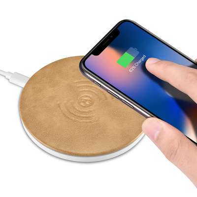 ICARER Universal Smart Cell Phone Charging Pad Fast Wireless Charger for iPhone for Samsung