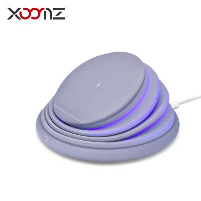 Custom Shenzhen Smartphone Folding Fast Charge Oem Qi Standard Foldable Fantasy Wireless Charger